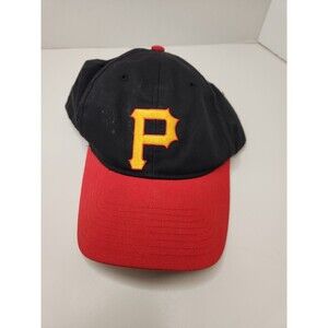Pittsburgh Pirates Hat Cap Snap Back MLB Baseball Red Bill‎